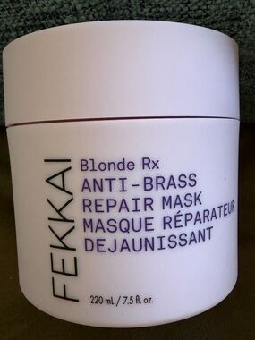 Fekkai Blonde Rx Anti-Brass Hair Repair Mask Jar - Purple Toning
